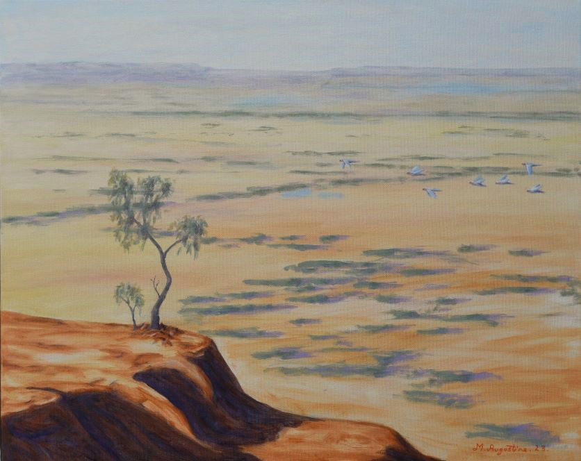 Koa peoples land 61x76cm $900
